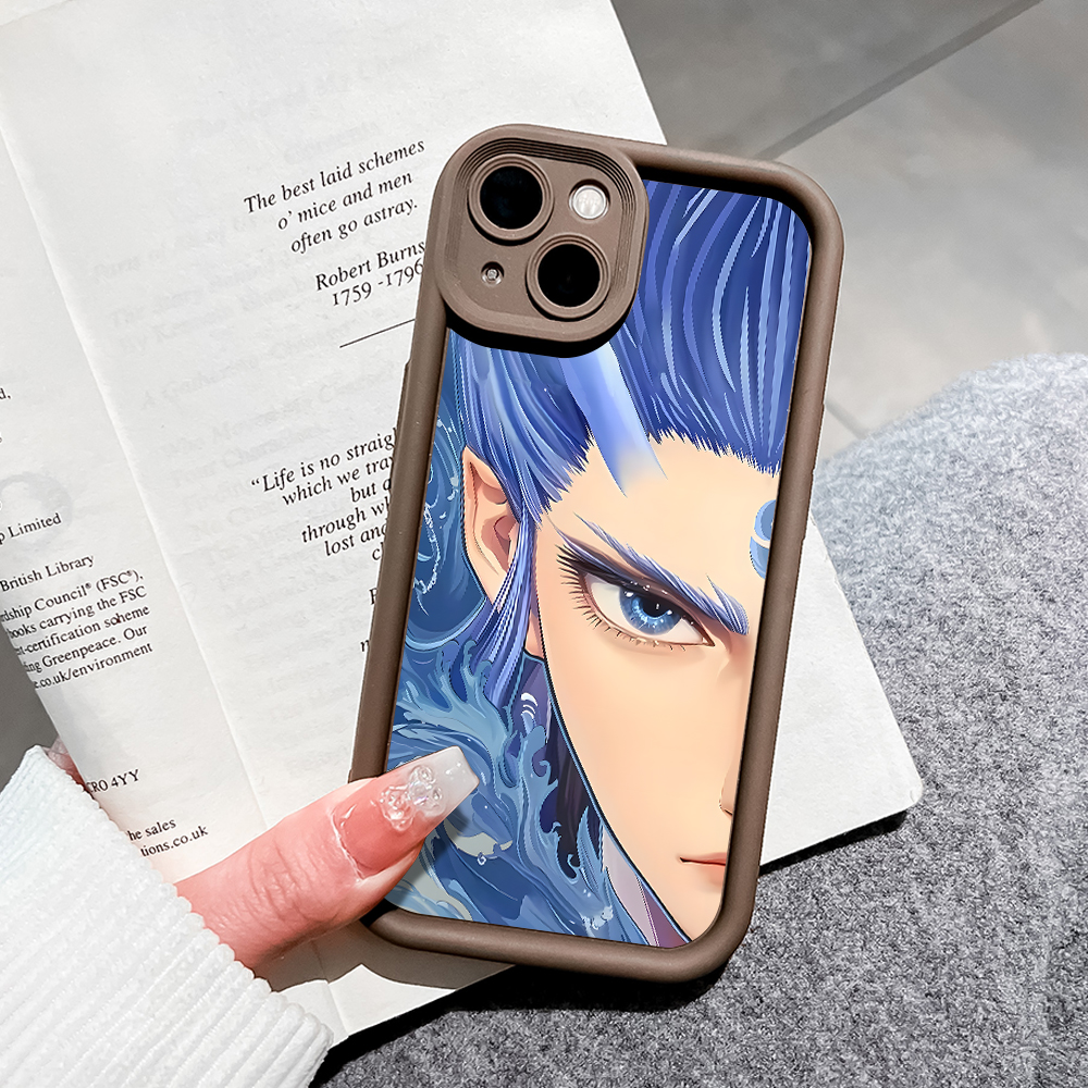 ZCSIBORUI for Huawei Mate 20 Pro Back Cover Super Cool Cartoon Half Face Ao Bing Pattern Soft Camera Protection Rubber Square Ladder Phone Case. 