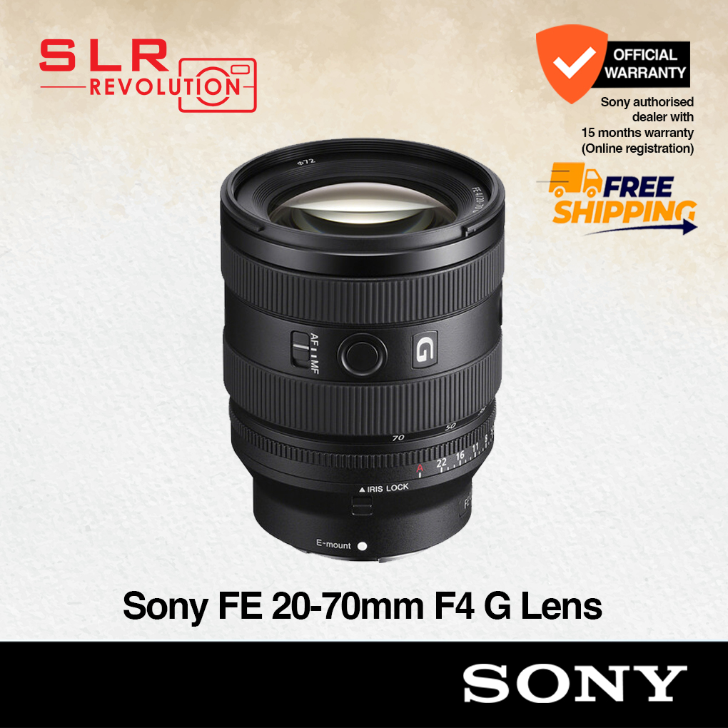 Sony FE 20-70mm F4 G Lens [SEL2070G] For Sony A7RM5/A7SM3/A7M4