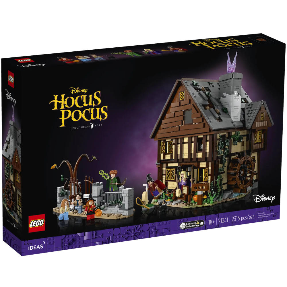 Lego® 21341 ideas disney hocus pocus the sanderson sisters' cottage đồ chơi lắp ráp lego