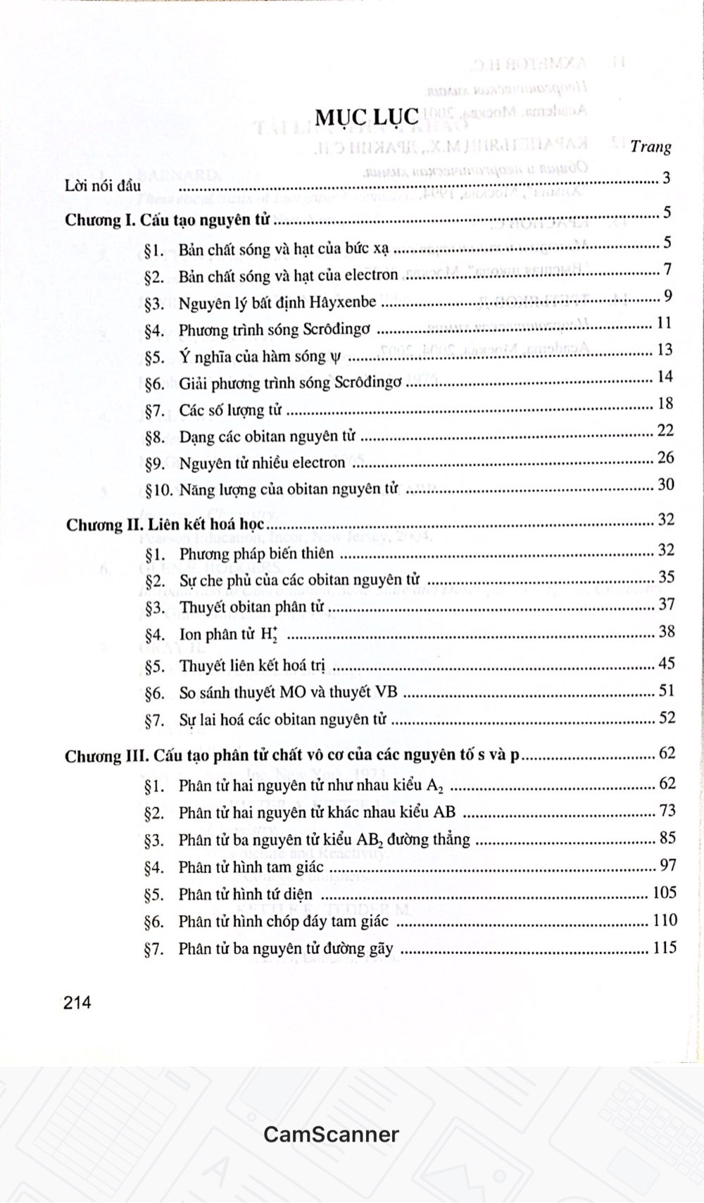 Cấu Tạo Phân Tử Các Chất Vô Cơ