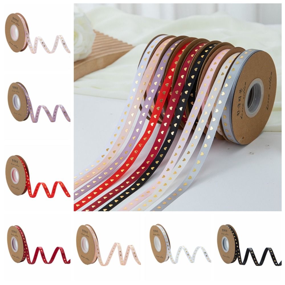 Multi-purpose 1cm*30 meters Valentine's Day Series Ribbon Classic ...