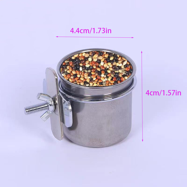 %E3%80%90The%20Quiet%20Page%E3%80%91Bird%20Feeder%20Bird%20Accessories%20The%20Stainless%20Steel%20Bowl%20With%20Bird%20Seed%20Stand%20Tiger%20Cockatiel%20Parrot%20Hamper%20Water%20Feed%20Tank%20-%20Image%202