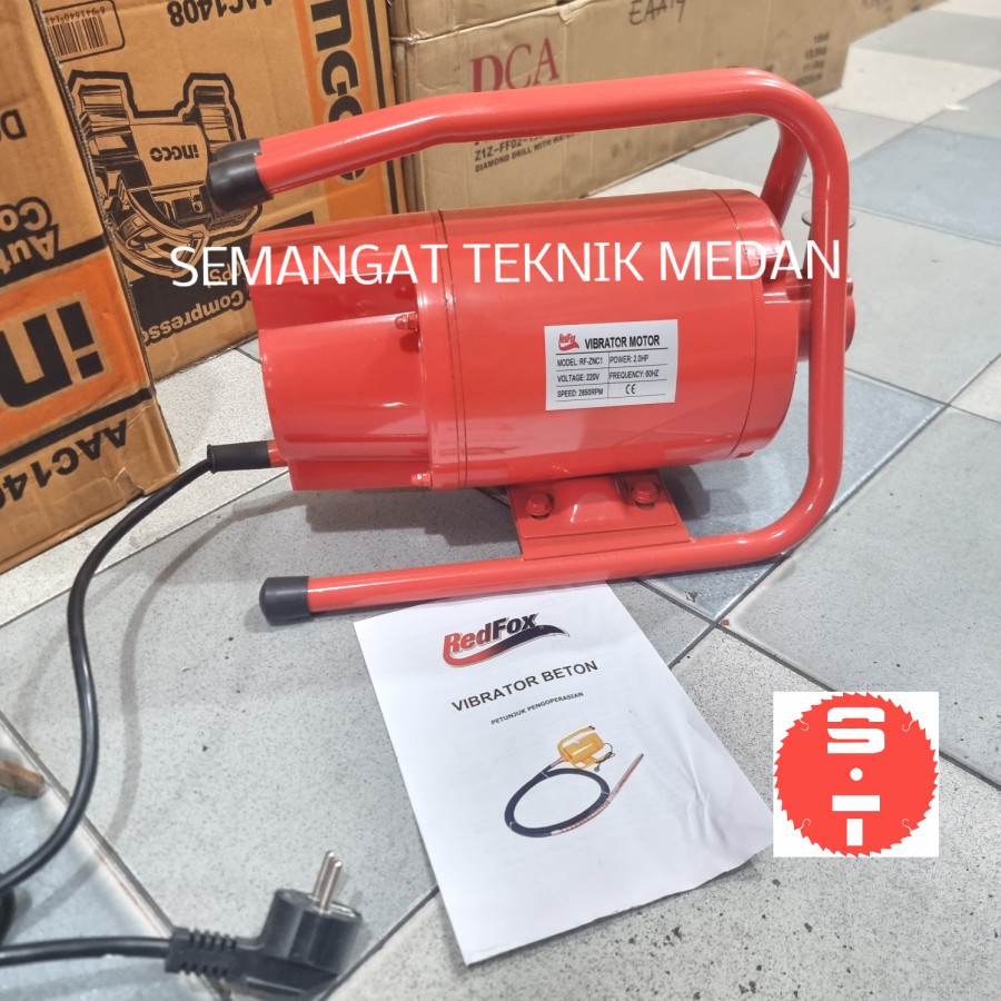 RFZNC1 MESIN SEMEN COR CONCRETE VIBRATOR LISTRIK UNIT ONLY REDFOX