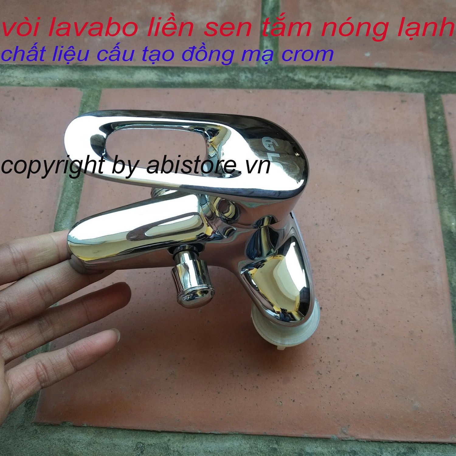 Bộ Sen Liền Vòi Lavabo Kèm Dây Bát Sen Chỉnh 3 Chế Độ, Đôi Dây Cấp Nước, Sen Tắm liền vòi Rửa Mặt Chậu 3 Lỗ