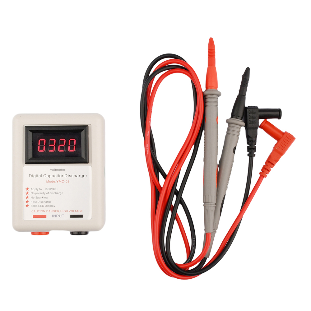 SeasBoat Sparkpen Battery Capacitor Discharge Pen Discharger Protection Electrician Quick Discharge Voltage Tester Tool for Electronic