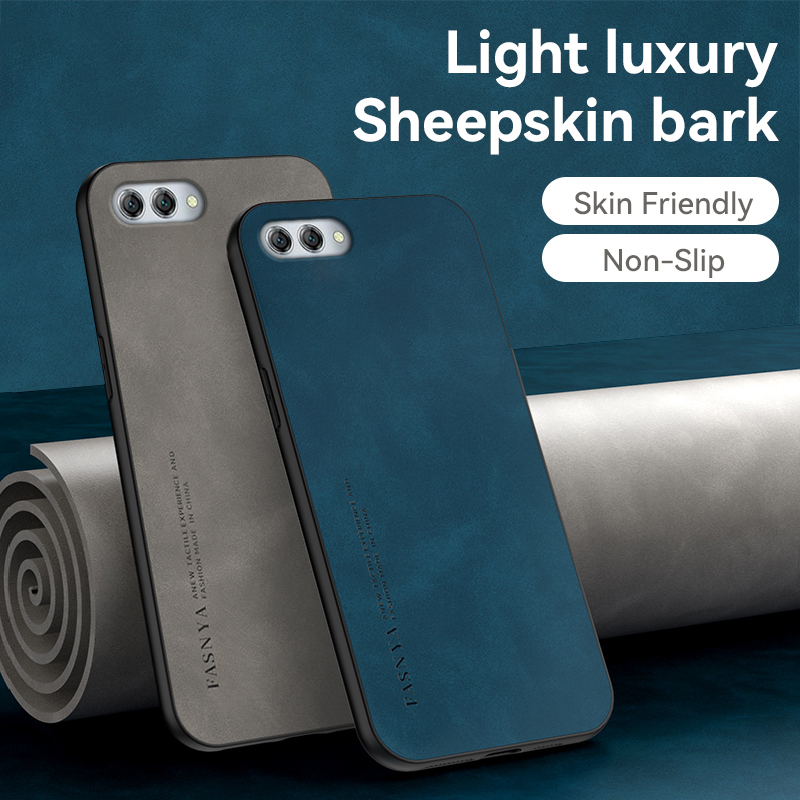 For Huawei Nova 2s Case Huawei Nova2s TPU Soft Shockproof Matte Phone Casing Leather Texture Cover