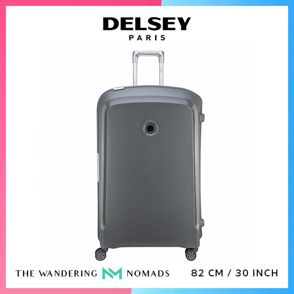 delsey luggage grey