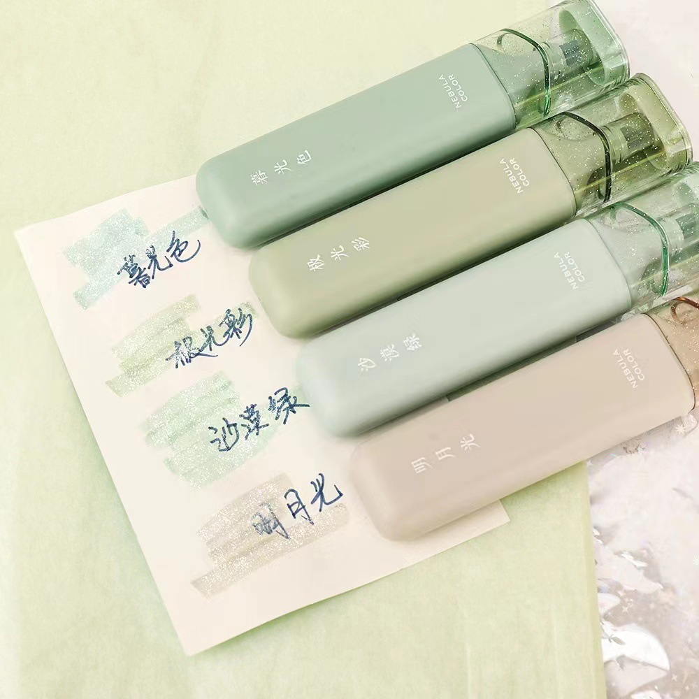 %E3%80%90The%20Quiet%20Page%E3%80%914%20Color/set%20Glitter%20Highlighter%20Pen%20Fine%20Flash%20Markers%20Painting%20Maker%20For%20Scrapbook%20Diary%20Journal%20Student%20Kids%20Stationery%20Supply%20-%20Image%207