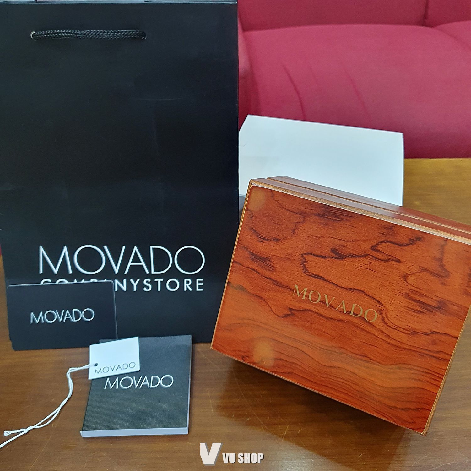 Hộp đồng hồ Movado fullbox