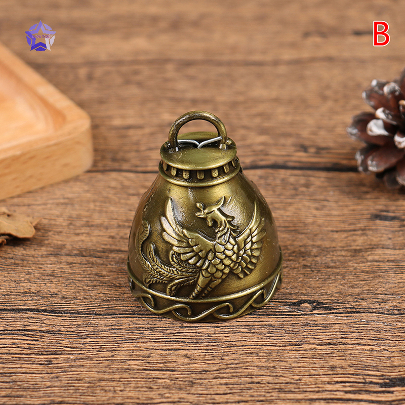 🔥🔥🔥L79W 1 cái chuông cổ cho may mắn may mắn may mắn phước lành phong thủy chuông gió chuông