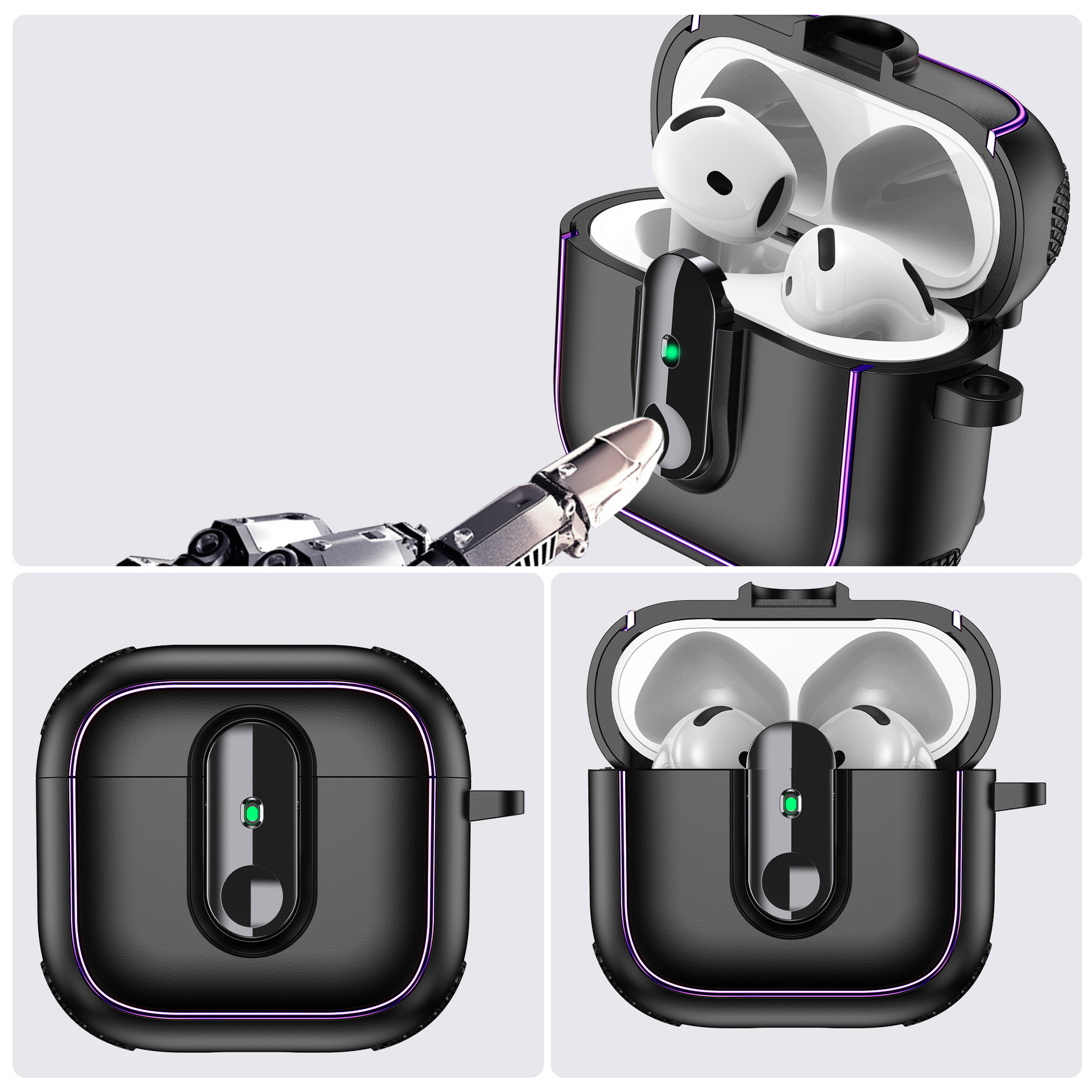 Airpods%20Pro%202%20Case,Secure%20Lock%20Case%20with%20Cleaner%20kit,%20Earpods%20Case%20Cover%20Shockproof%20Protective%20Case%20for%20Airpods%20Pro%202%20-%20Image%202