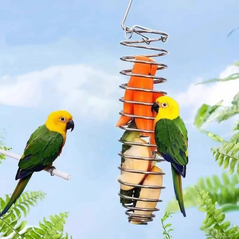 Multi-Purpose Stainless Steel Bird Feeding Rack Bite Resistant Portable ...