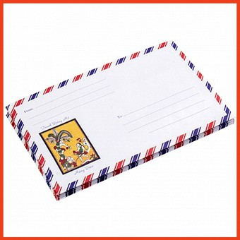 Bao thư sọc có keo - bao thư dân sự bưu điện có keo