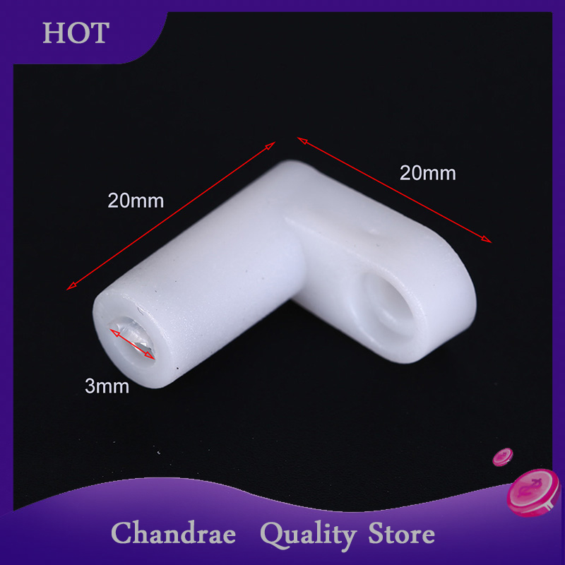 [Chandrae] 10pcs fixed plastic pcb mounting feet 20mm L type feet with screws