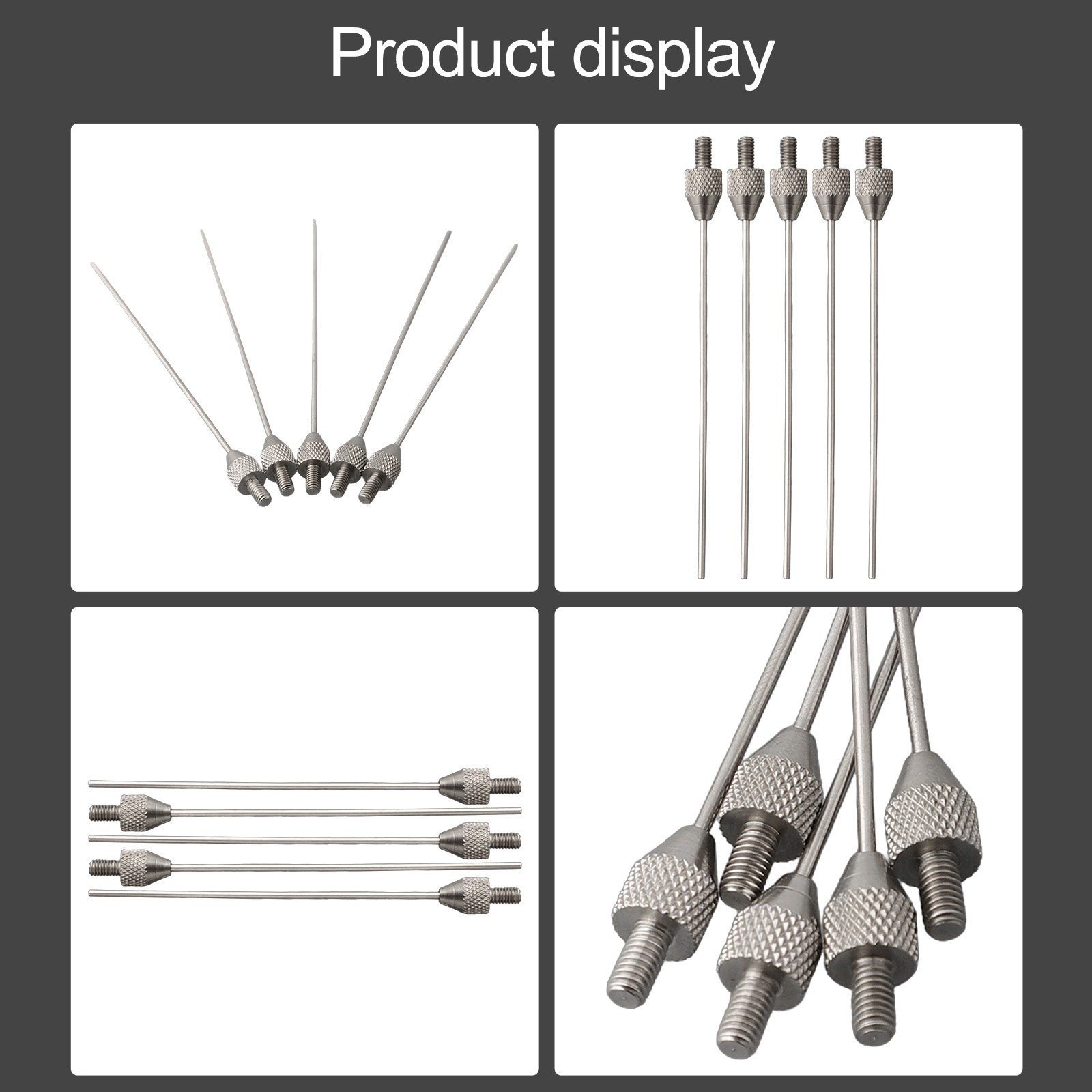 【BYPL】 High Quality 5Pcs Needle Contact Points for Dial Indicator Depth Gauge In Stock