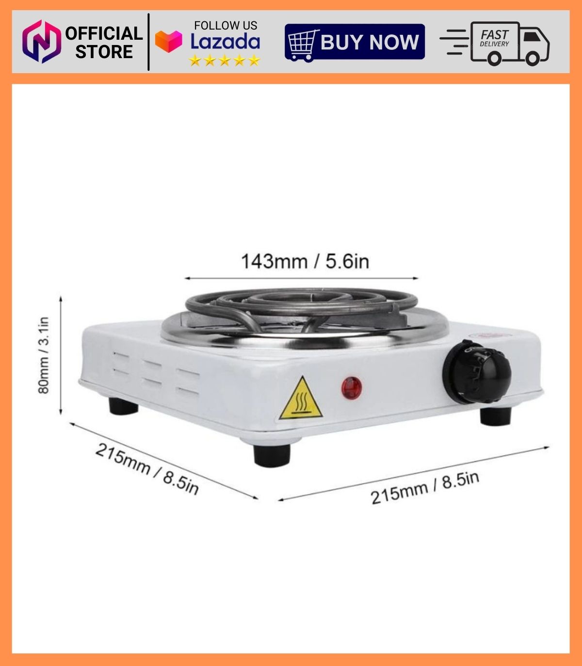 outdoor electric hot plate