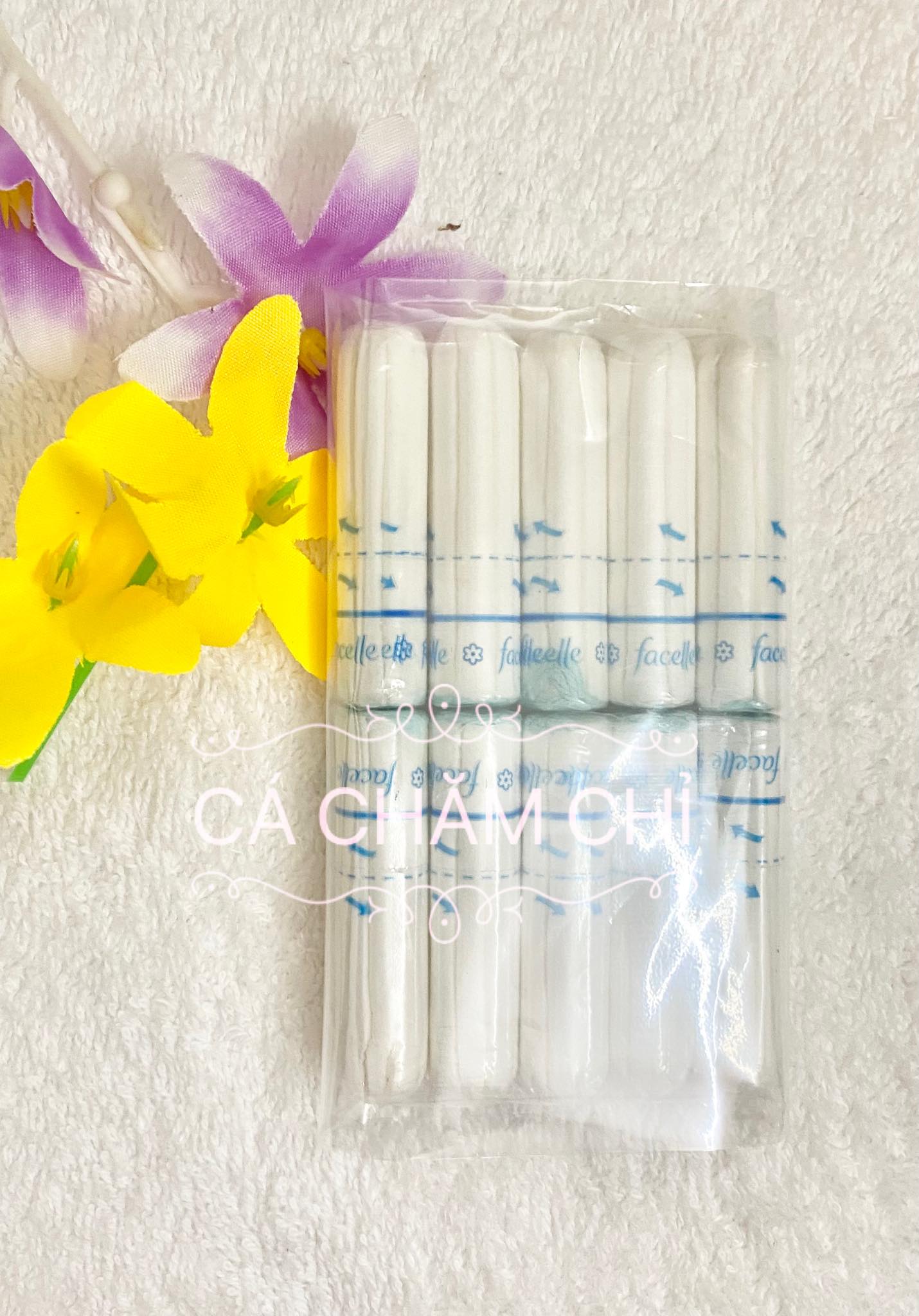 (Tampon Jessa/Facelle/OB bán lẻ) Set 10 chiếc Tampons Đức đủ size date siêu xa