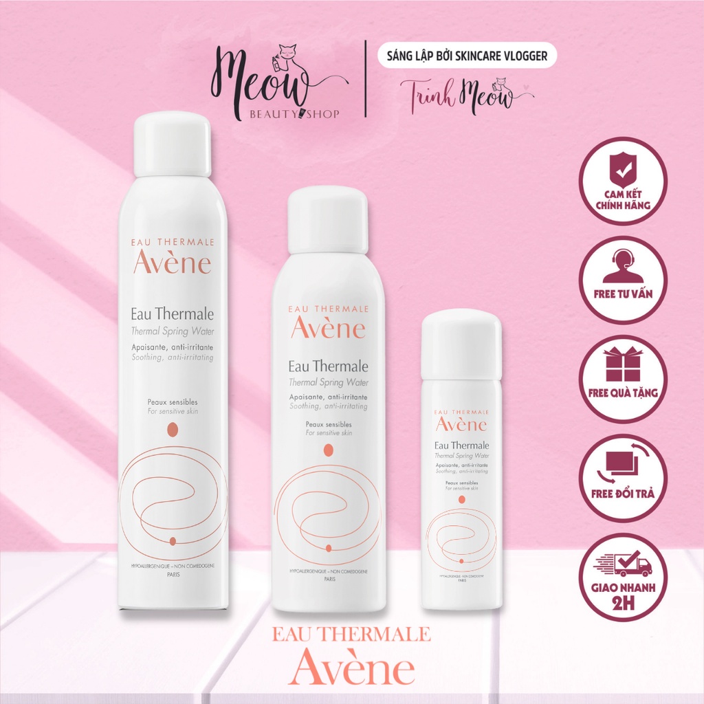 Xịt khoáng Avene làm dịu da  50ml-150ml-300ml