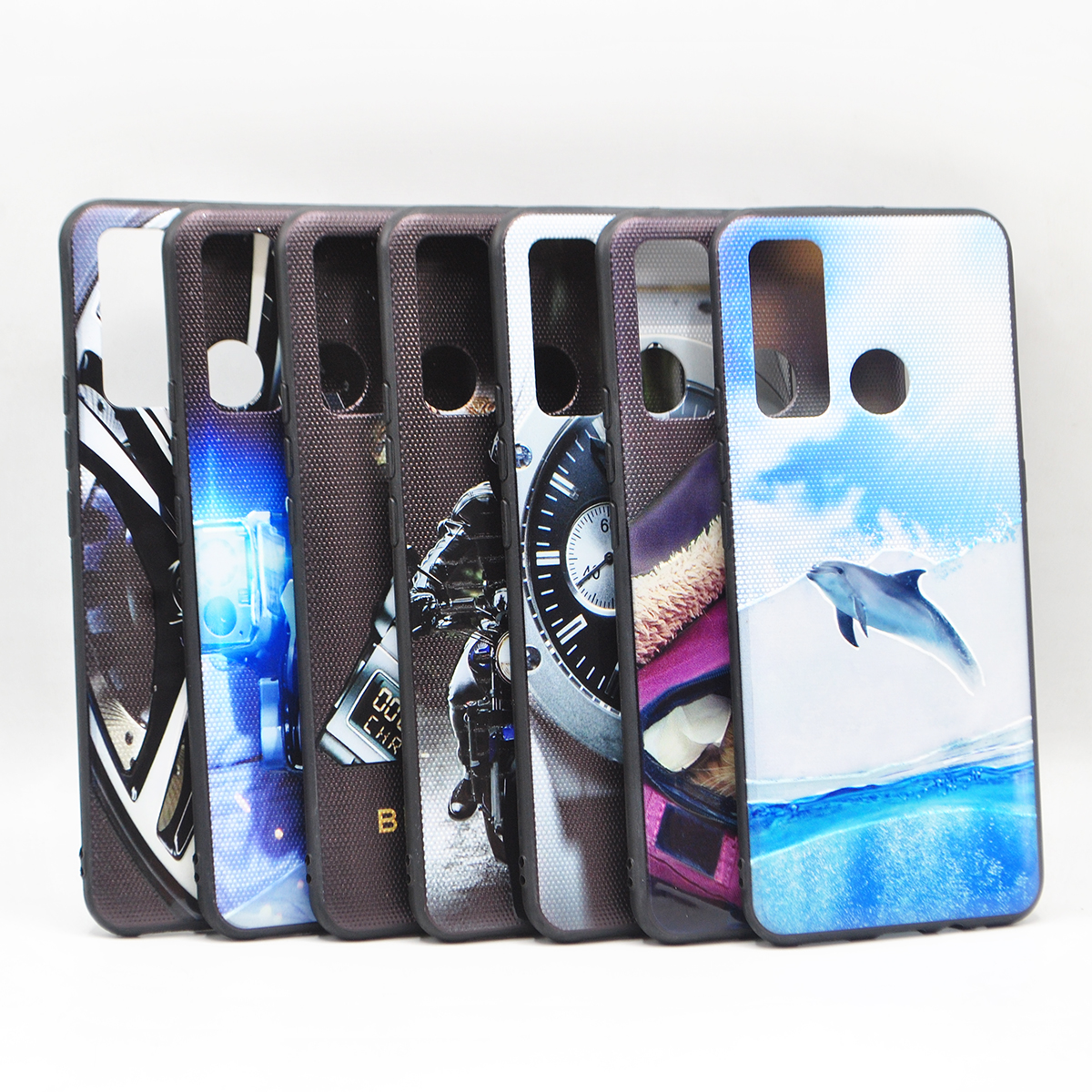 Tecno Pouvoir 4 Back Cover Tecno Pouvoir 4 Pro Back Cover Multicolour 3D Design Case Cover For Tecno Pouvoir 4 Tecno Pouvoir 4 Pro