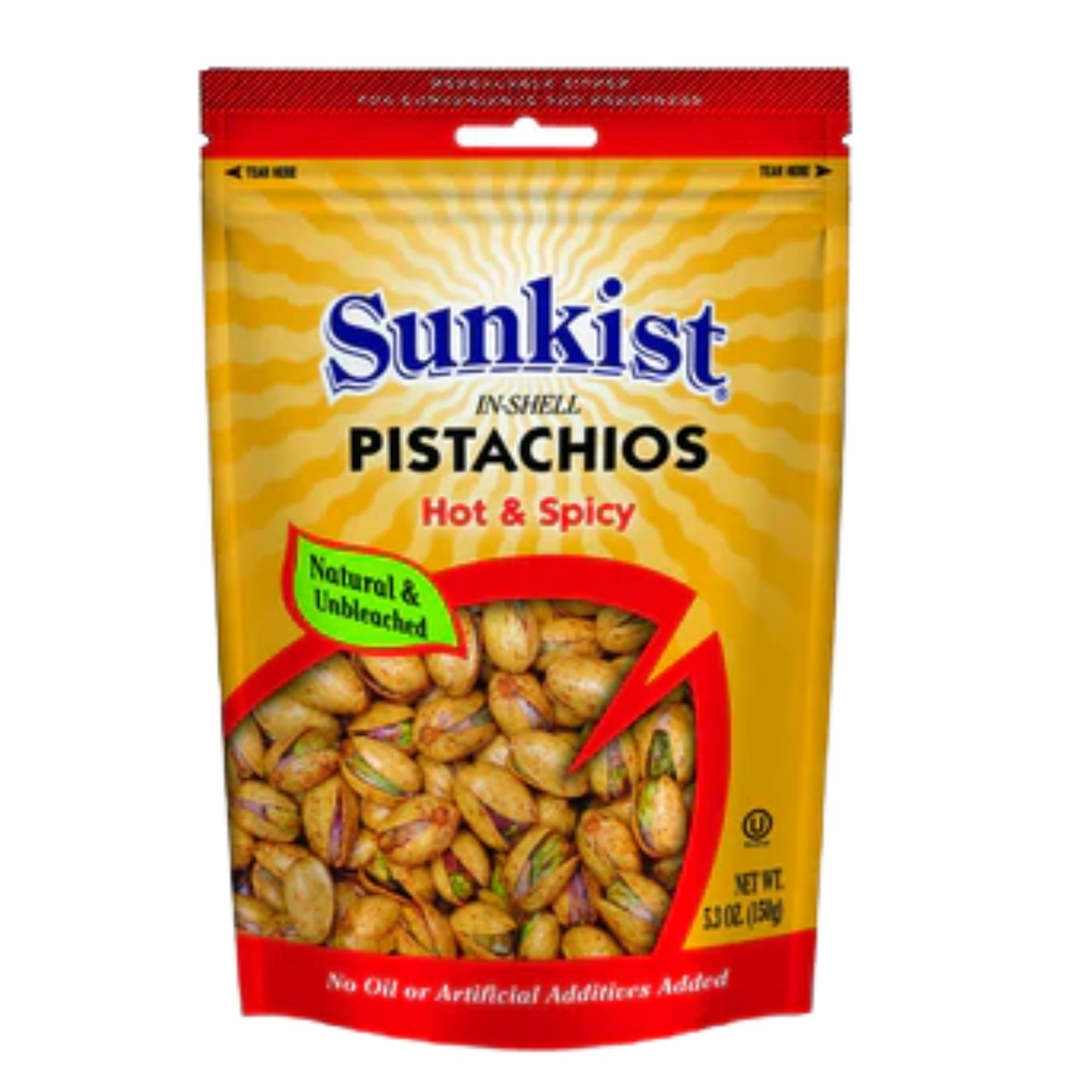 SUNKIST PISTACHIOS 150G/WALLNUTS 120G/MIXED NUTS 150G/TROPICAL 150G