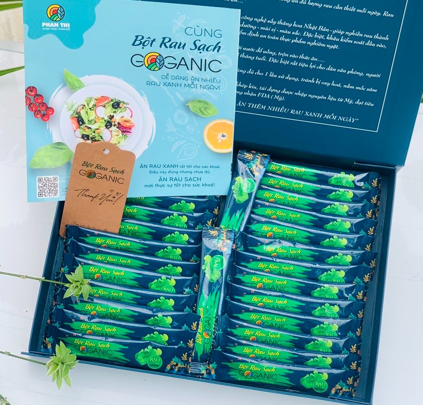 Bột Rau Má GOGANIC