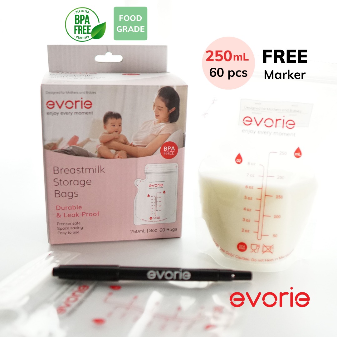 Evorie BPA-free Breastmilk Storage Bag 