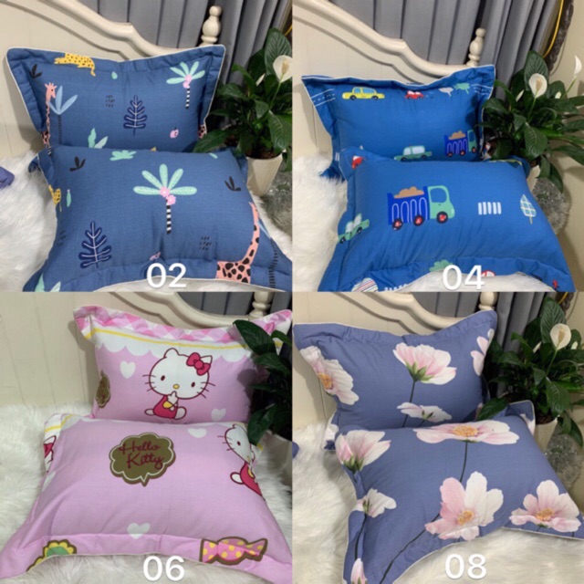 VỎ GỐI NẰM SIZE 45*65CM