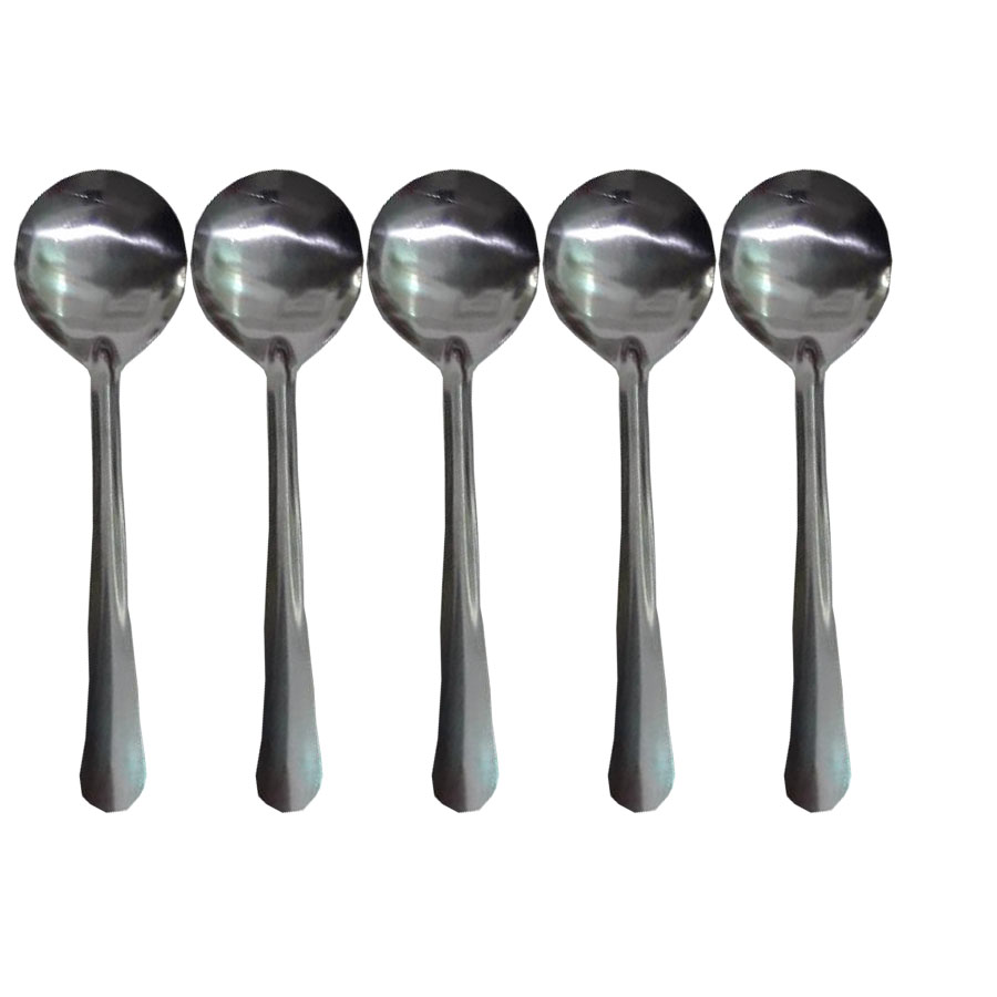 [HCM]10 cái muỗng tròn dài inox