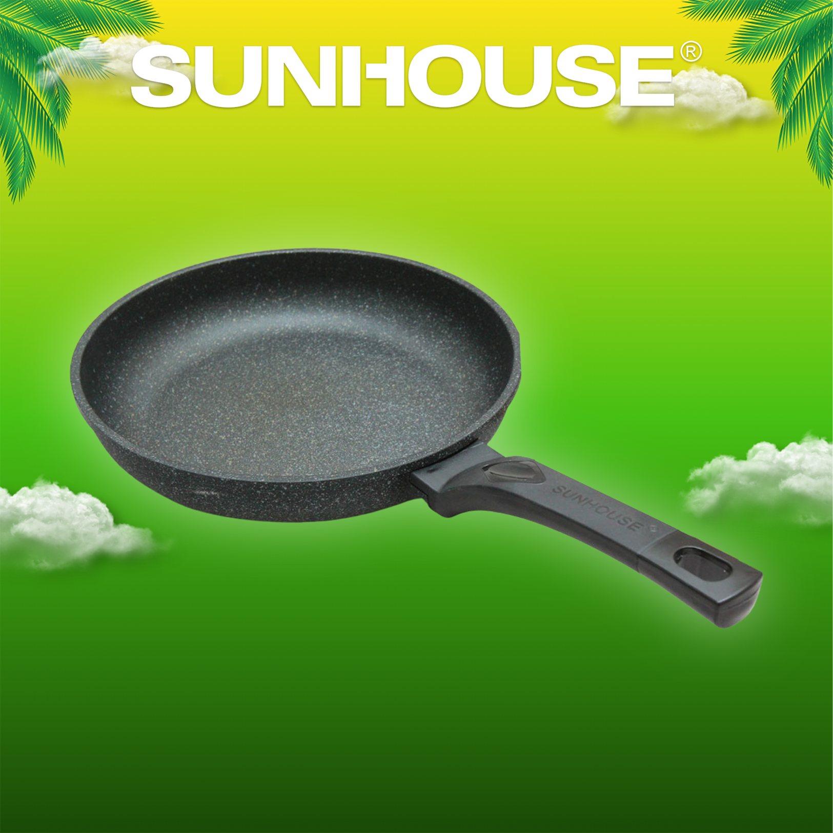 Chảo siêu bền đá sunhouse sbd30