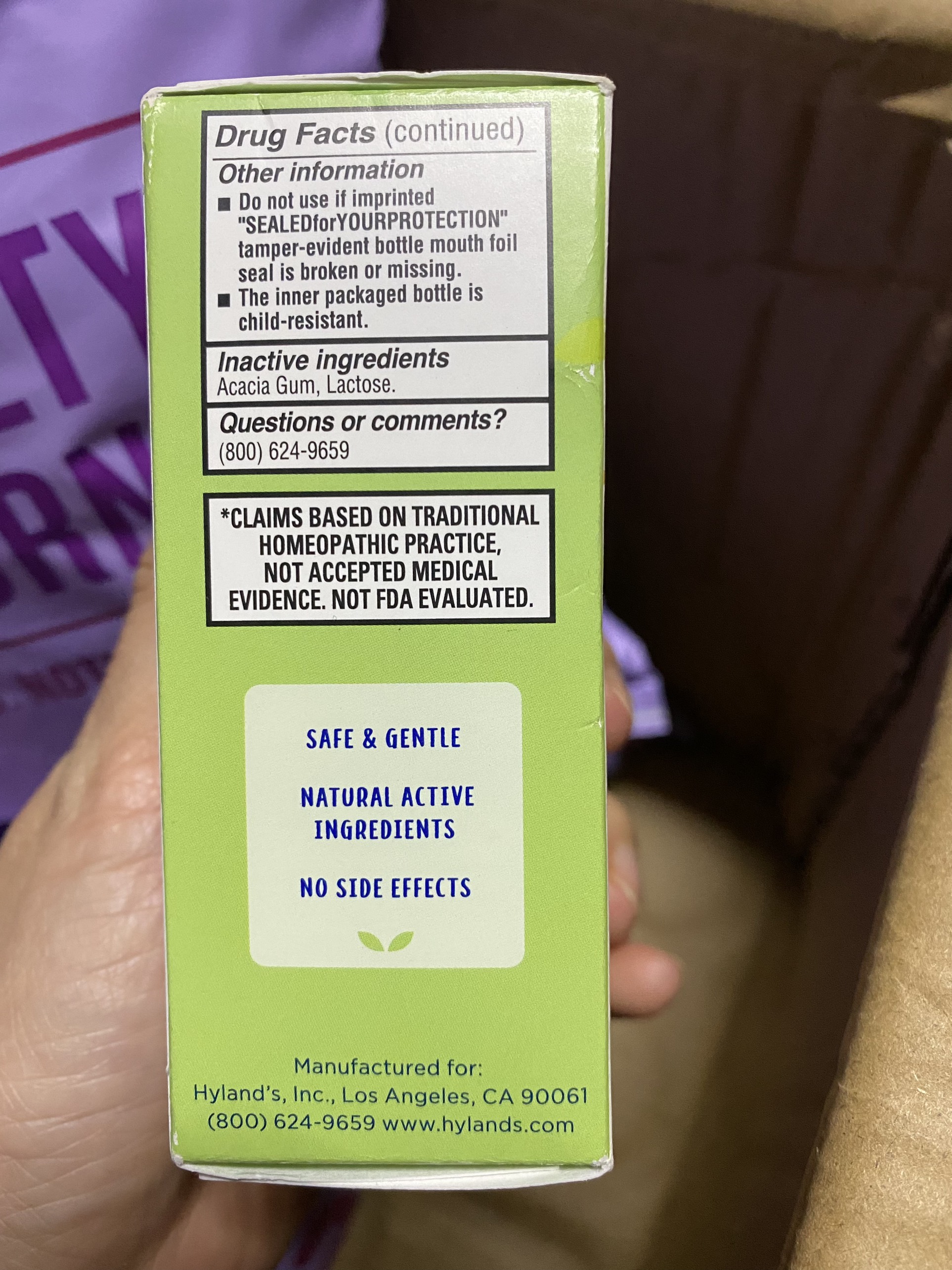 Viên ngậm sổ mũi Tiny Cold Tablets 125 viên- Mỹ
