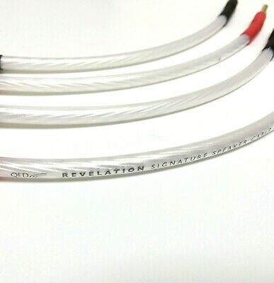 QED REVELATION (3 METERS PAIR) TERMINATED WITH AIR-LOC BANANA PLUGS