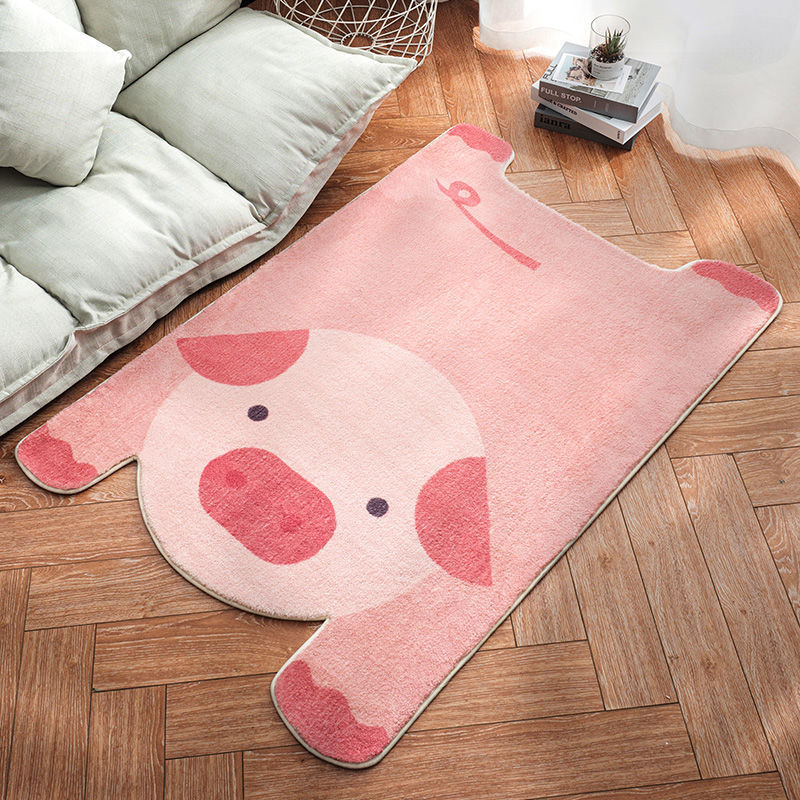 Bathroom absorbent floor mat carpet toilet door anti-slip mat toilet floor mat door mat into the door bedroom home