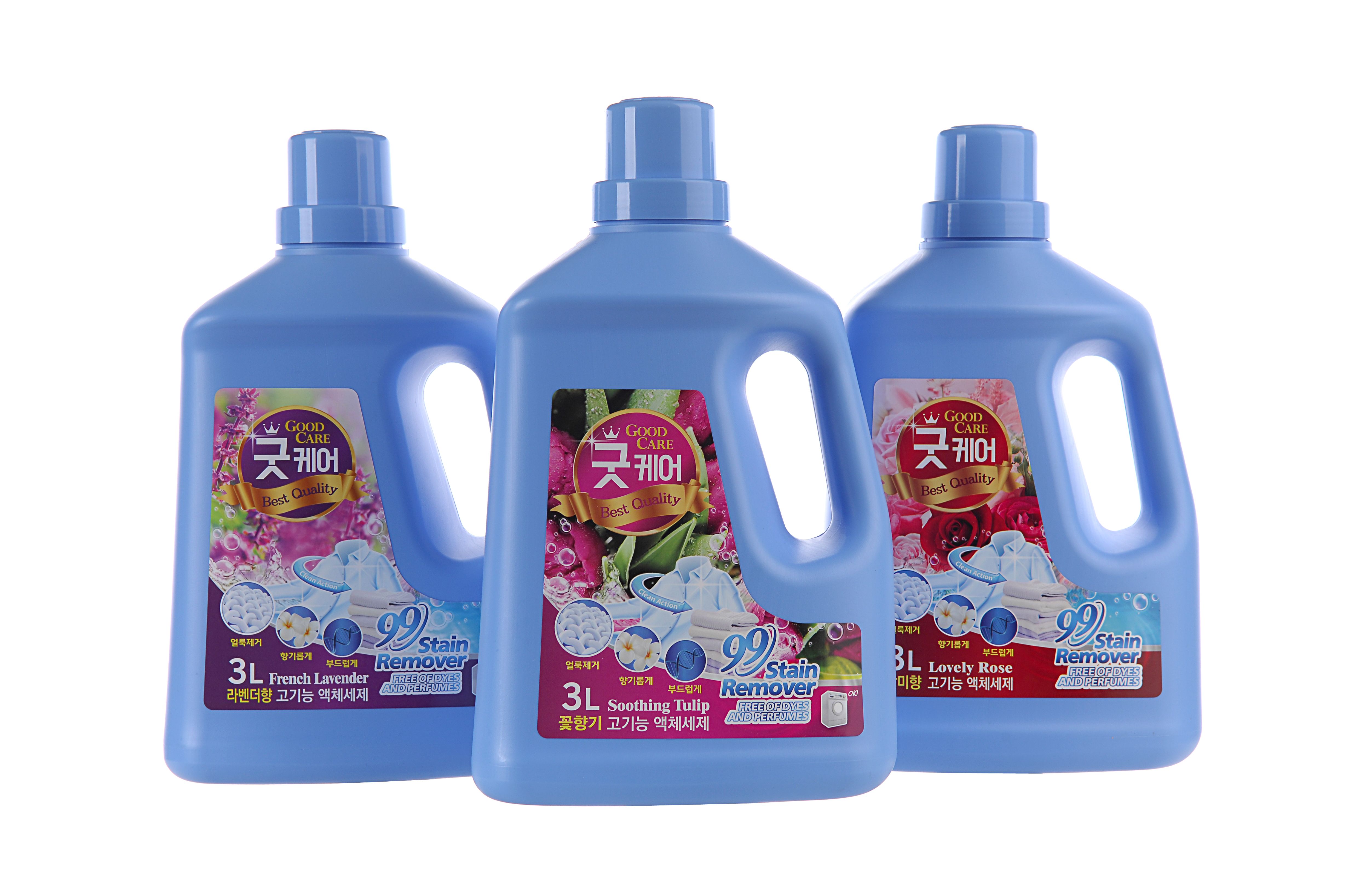 Nước giặt Good Care 3L (Hương hoa hồng, Lavender, Ngàn hoa)