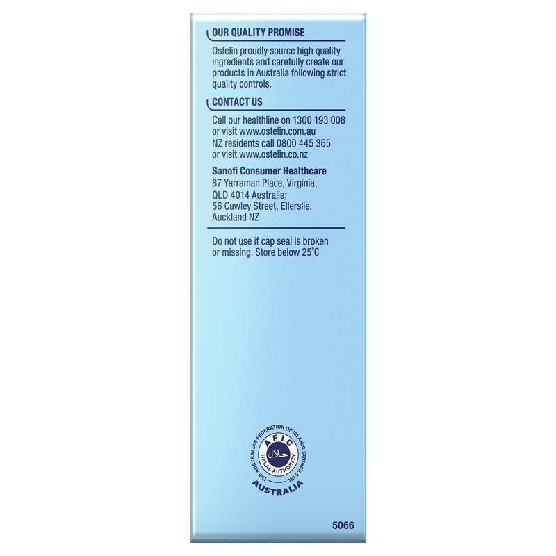 ostelin kid milk calcium vitamin D3 liquid 90ml