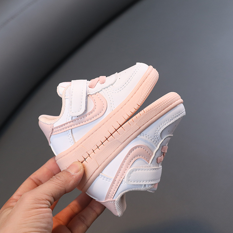 Oberni Children's board shoes, sports shoes, male and female baby walking shoes, baby Korean version, male baby shoes