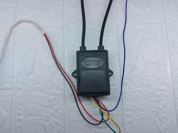 Bộ đánh lửa IC 2 lò đánh tia lửa điện bếp gas - IC đánh lửa bếp ga 2 lò 1,5v - IC bếp Gas