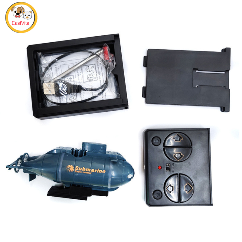 Wireless Remote Control Submarine Simulation 6 Channels Electric Remote Control Boat Speedboat Model Toys
