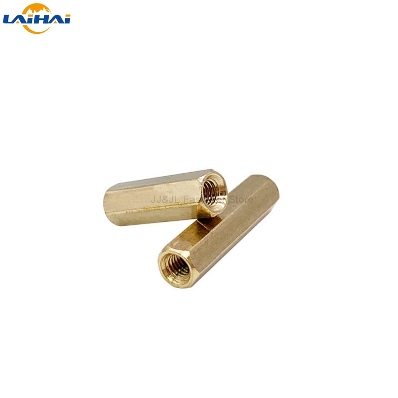 10/50pc Solid Brass Copper M2 M2.5 M3 M4 Hex Standoff Hexagon Pillar M ...