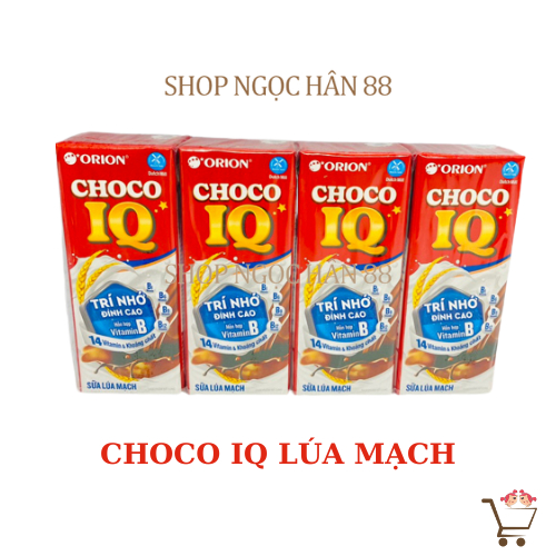 Lốc 4 hộp sữa orion proyo và choco iq 180ml