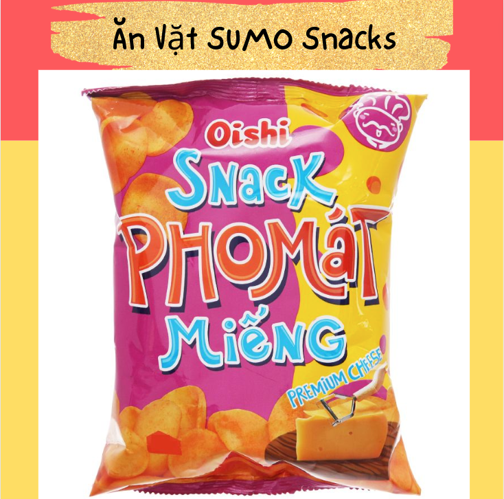 Bim Bim Snack Phomat Miếng Oishi 35/40g-Ăn Vặt Sumo Snack