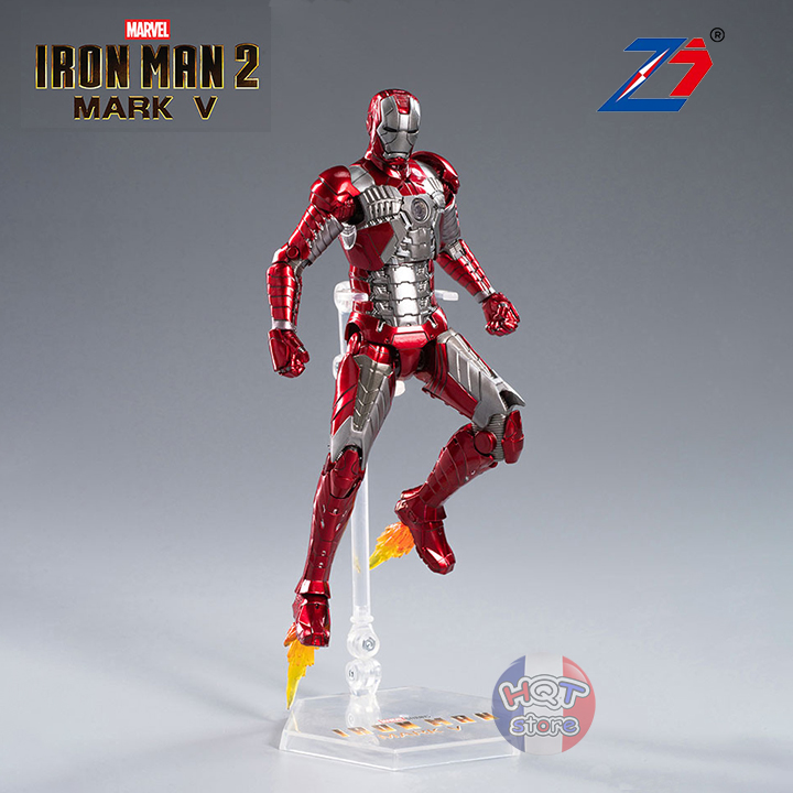 Mô hình iron man mark v zd toys chính hãng tỉ lệ 1/10