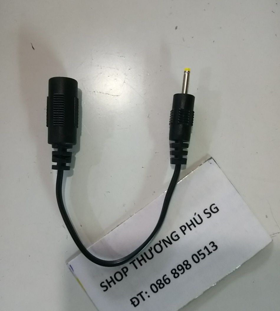 Cáp chuyển nguồn Adapter DC đầu 5.5mm x 2.1mm ra đầu 2.5mm x 0.7mm (Đực)