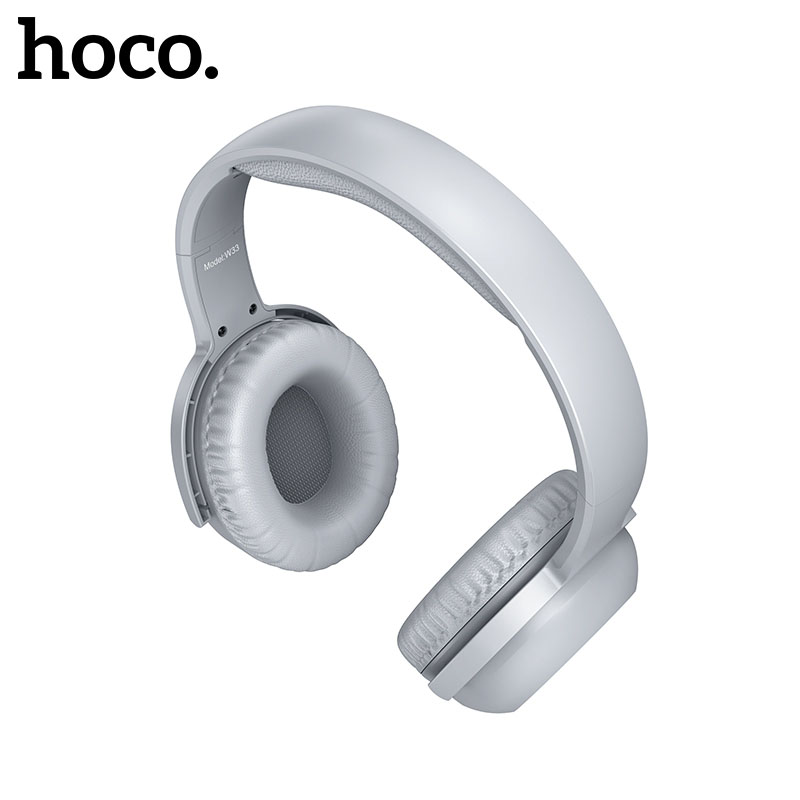 【New】Hoco W33 Wireless Bluetooth Headphone Bluetooth 5.0 10hrs Playback Time Protable Headphones