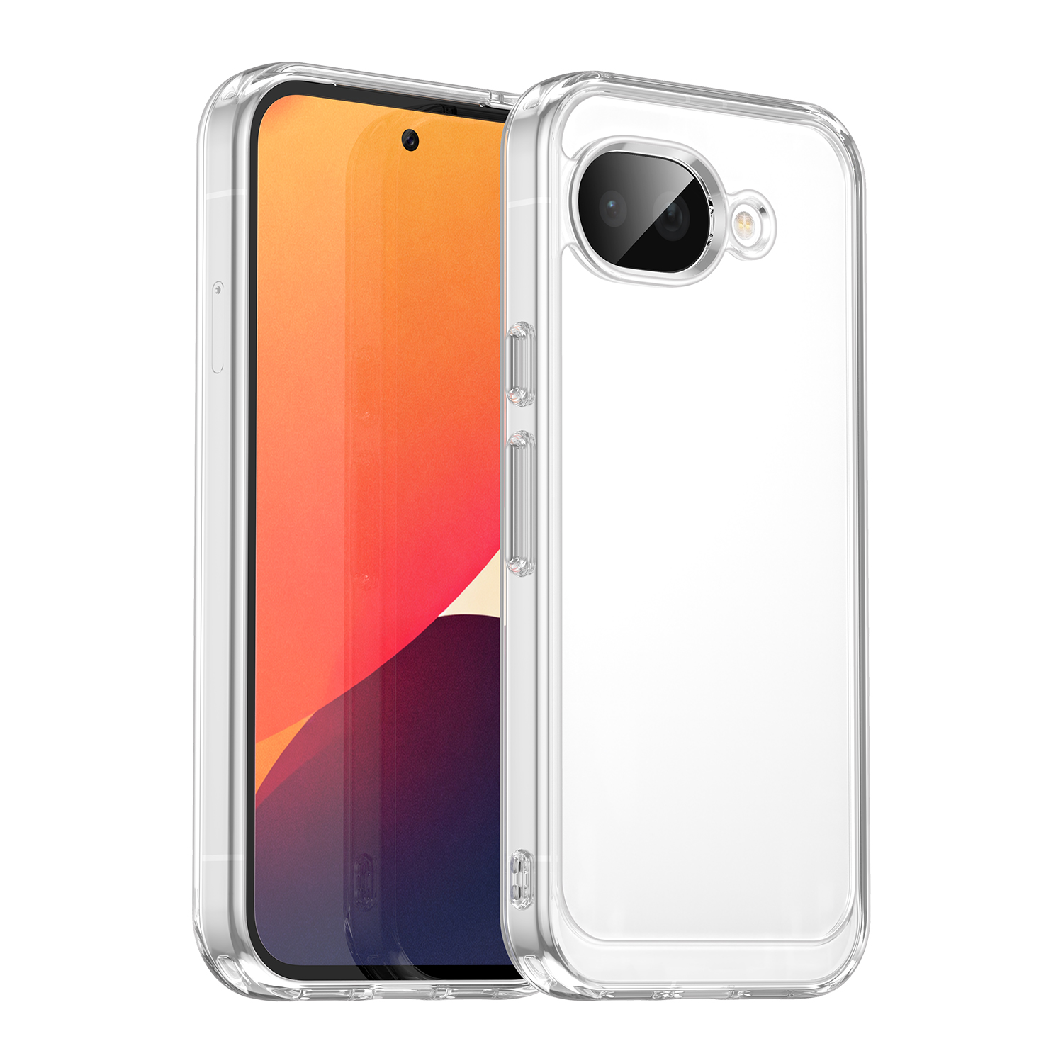 Google Pixel 10A Phone Case,Clear Shockproof Phone Transparent Cover for Google Pixel 10A.