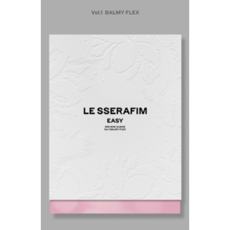 Album le sserafim - easy nguyên seal đủ ver