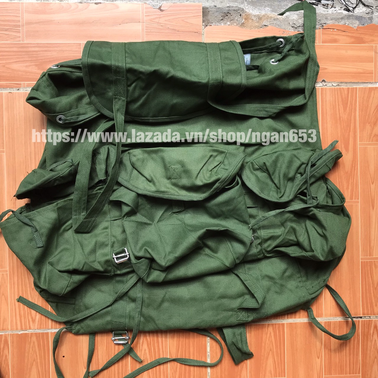Balo Xanh Trơn & Xanh Rằn