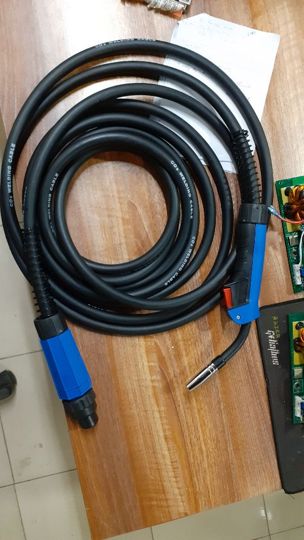 mỏ hàn MIG dài 8 mét - chân kiểu pinzen