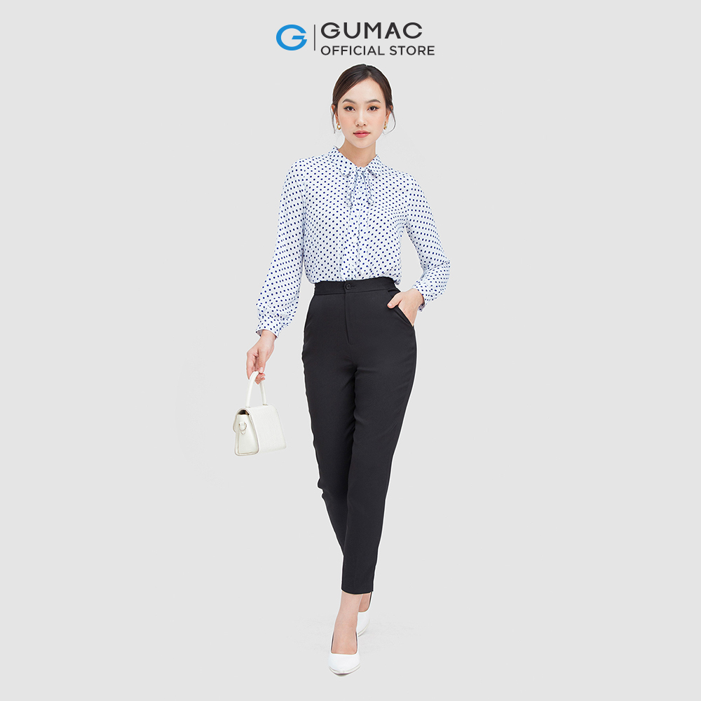 Quần tây nữ GUMAC QC05041 ống đứng