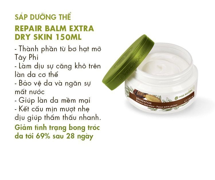 Sáp dưỡng thể Yves Rocher