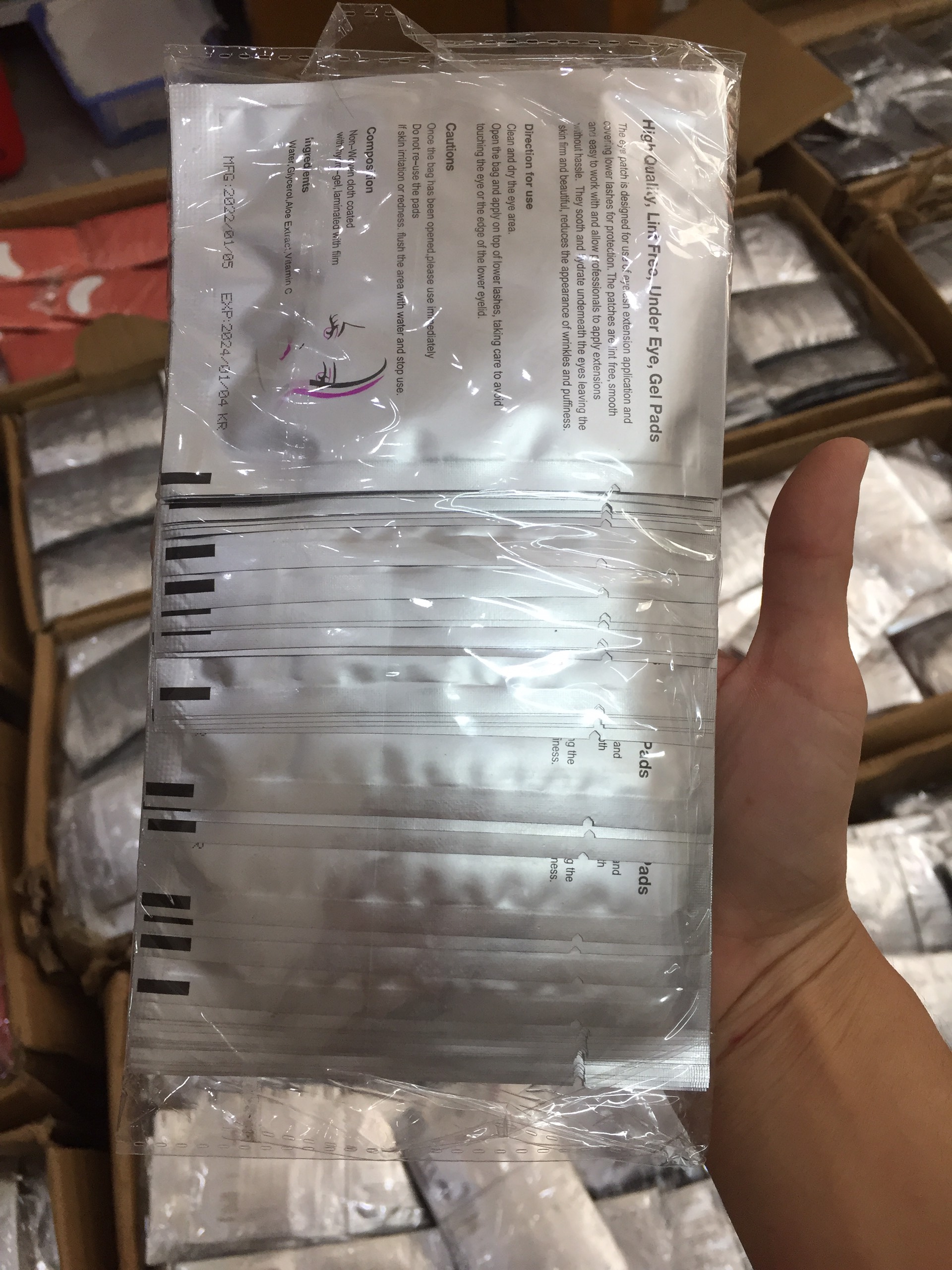 [HCM]Gel pad mi gel pad dán mi dưới 1 bịch 50 miếng